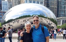 cropped from veritcak of liz and tim at the bean